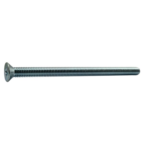 Midwest Fastener 3/18"-16 x 6 in Phillips Flat Machine Screw, Zinc Plated Steel, 4 PK 37846 - main